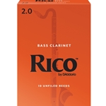 Reeds Bass Clarinet Rico (10 Count)
